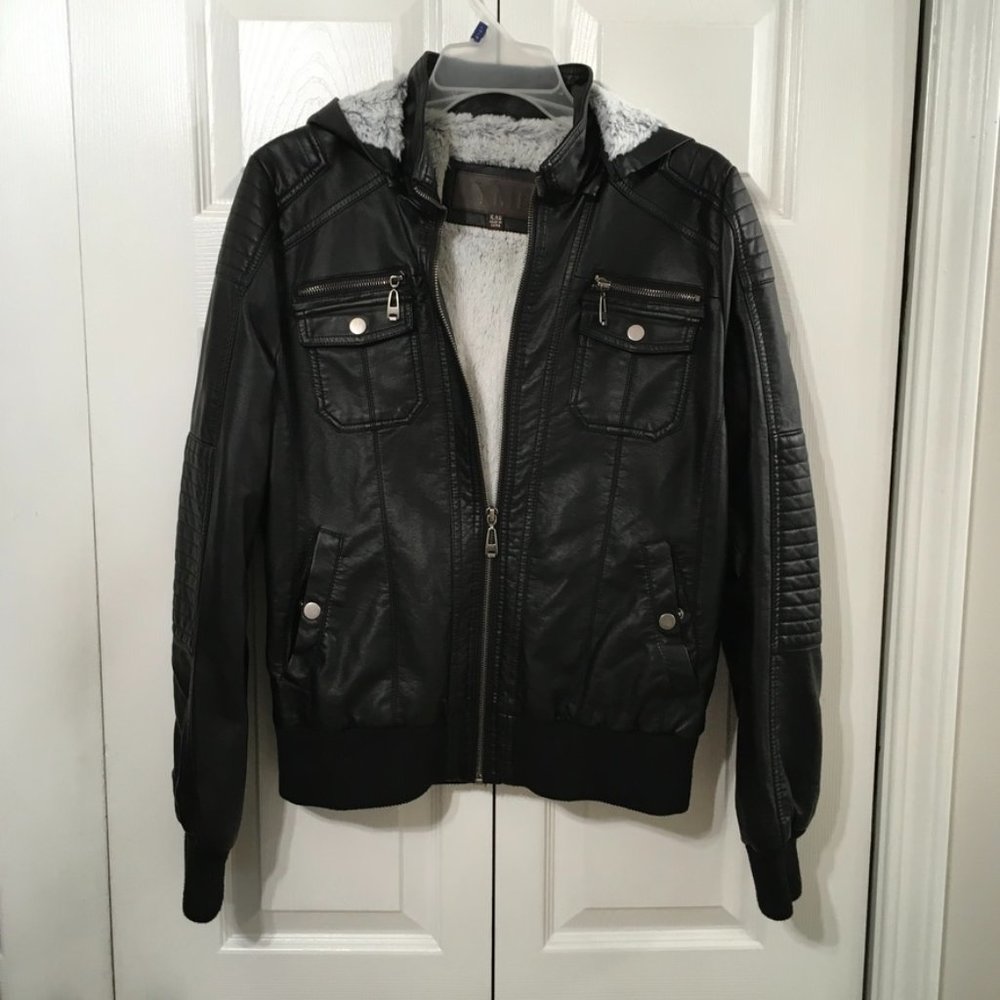 YMI Women's Black Bomber Jacket